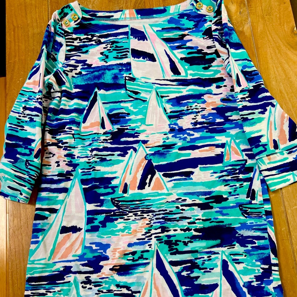 Lily Pulitzer Girls dress size 6-7 in mint condition